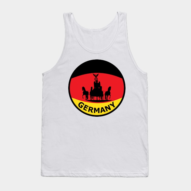 Germany team Tank Top by Karpatenwilli